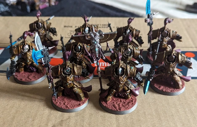 ADEPTUS CUSTODES ALLARUS Custodian Terminators Bundle Warhammer 40k 10 ...