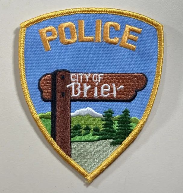 Brier Washington Police Patch