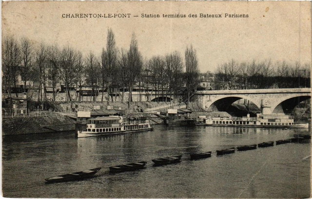 CPA AK Charenton Le Pont-Station terminus FRANCE (1282281)