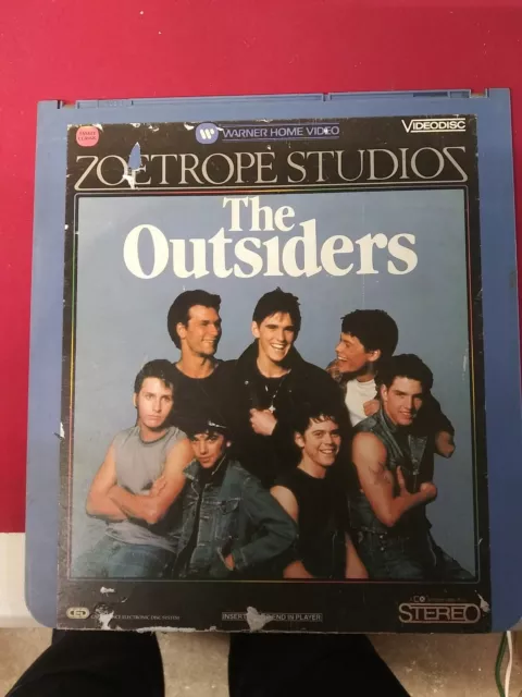 The Outsiders - CED RCA SelectaVision VideoDisc Vintage