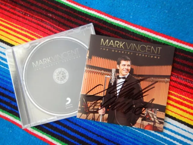✺Signed✺ MARK VINCENT 'The Quartet Sessions' CD
