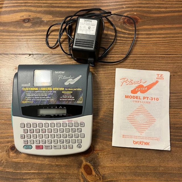 Brother P-Touch Extra PT-310 Label Maker Thermal Printer with Cord Tested