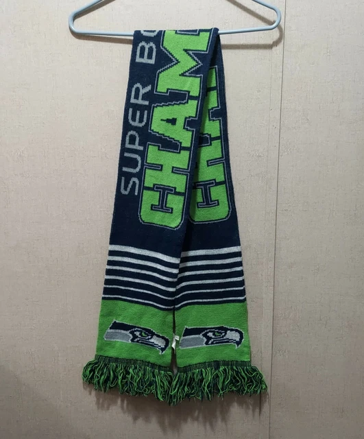 Seattle Seahawks NFL Super Bowl XLVIII Champions Winter Scarf