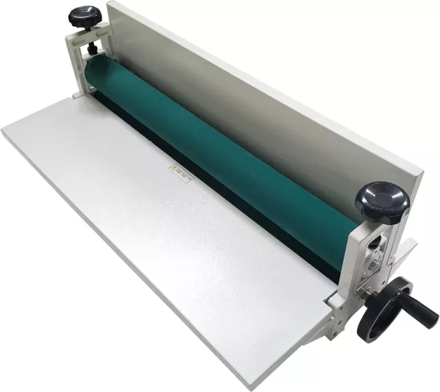 Manual Cold Roll Laminator Machine 29.5in 750mm All Metal Frame Photo Vinyl Film