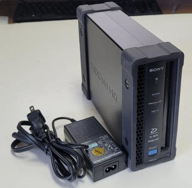 Sony PDW-U2 XDCAM Disc Drive Recorder/Player with Power Supply