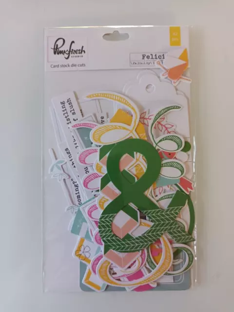 "Colección Felicity Collection"" Pinkfresh Studio Cardstock troquelados de estudio - *Nuevo*