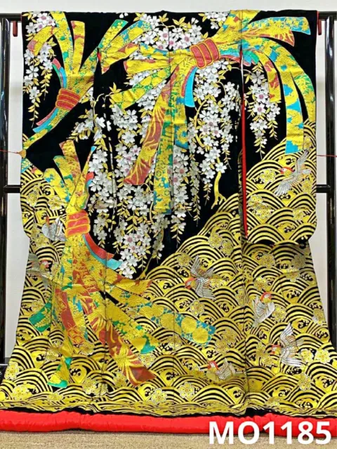 Japanese Kimono Uchikake Wedding Pure Silk  japan 903
