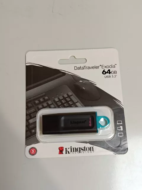 5 Stück (4€/st) KINGSTON USB-Stick DataTraveler Exodia, USB 3.2, 64 GB_0,02_6