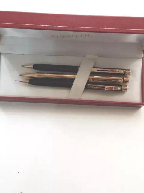 Sheaffer Pens  3 Blue Pen Boxed