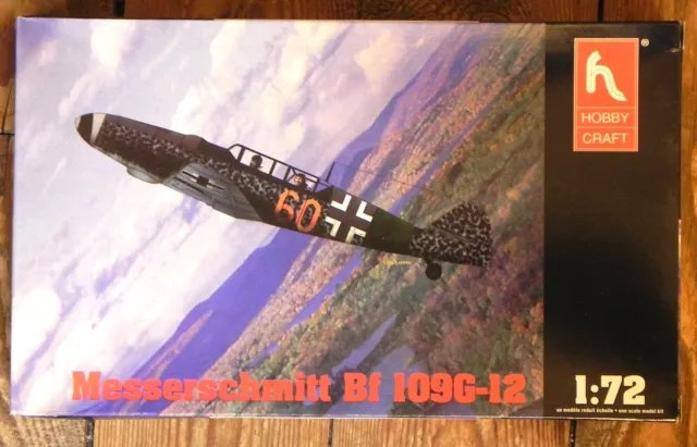 Messerschmitt Bf 109G-12 1/72 Hobbycraft Model Kit