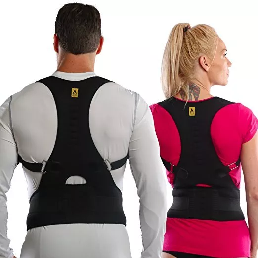 Posture Corrector Clavicle Shoulder Neck Lower Back Support Spine Pain Brace