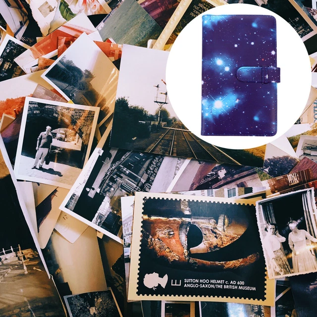 Soporte para tarjetas para álbumes de fotos billetera de negocios clip soporte de fotos álbum de fotos