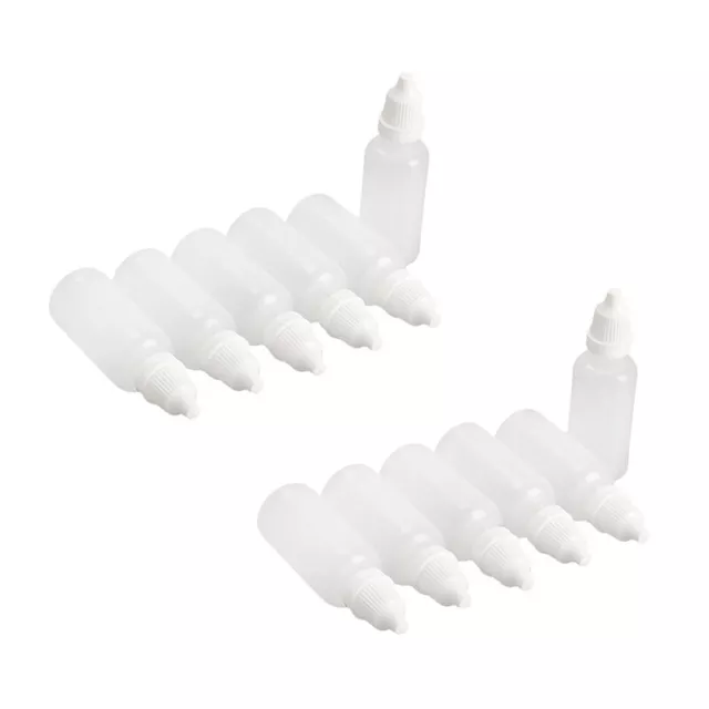 100Pcs  Vacias de Plastico Exprimible Cuentagotas  (20 Ml) I2P2