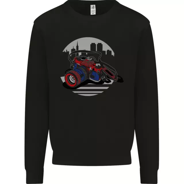 Superhero Camera Photography Photographer Mens Sweatshirt Jumper