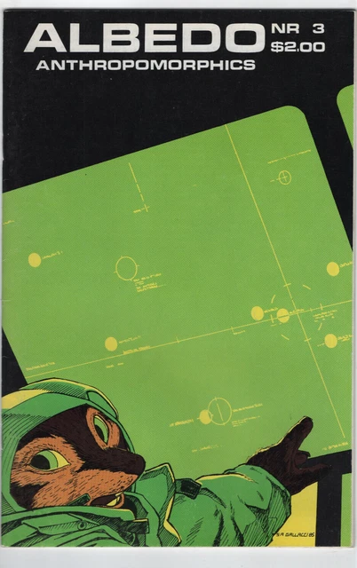 Albedo Anthropomorphics #3 2nd Appearance Usagi Yojimbo Stan Sakai 2 1985