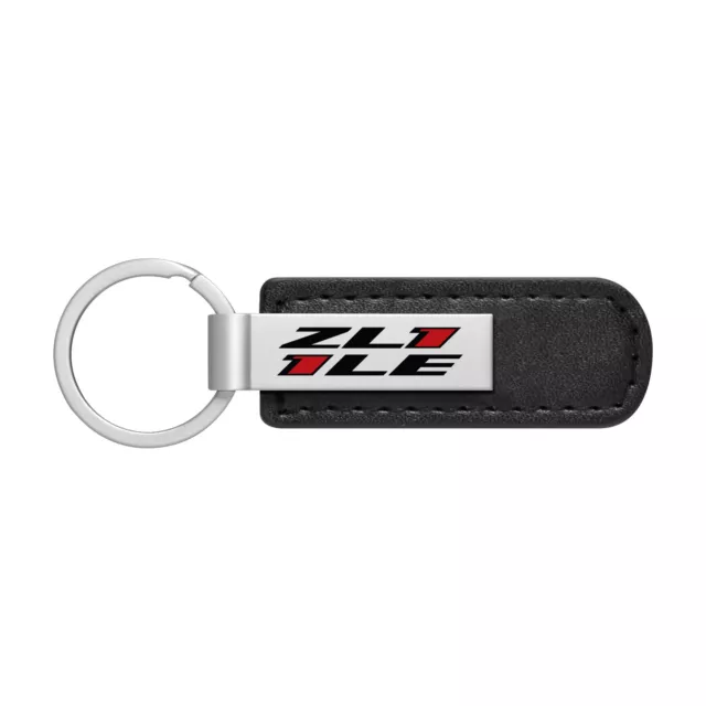 Chevrolet Camaro ZL1-1LE Black PU Leather Strap Key Chain