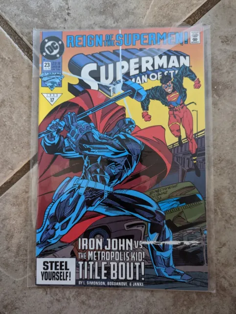 SUPERMAN THE MAN OF STEEL #23 (1993) DC Comics VF/NM