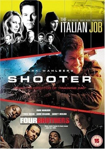 SHOOTER/THE ITALIAN JOB/FOUR Brothers [DVD] £4.11 - PicClick UK