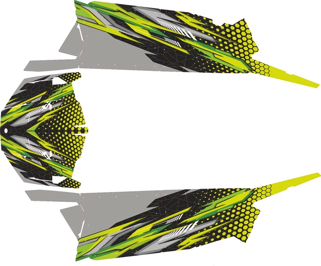 2013-2023 Polaris 4 RZR 1000 xp Design D100 Decal Graphic Kit Wraps UTV Turbo