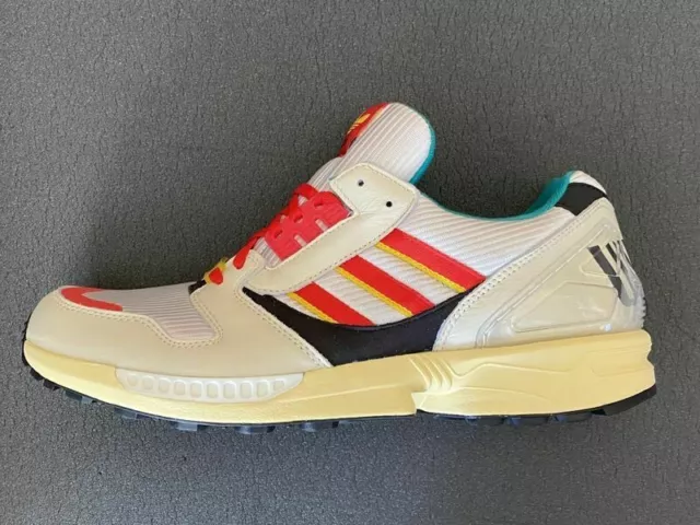Adidas ZX 8000 x Union Berlin GZ7974 1.FC Union Nr. 0355 US 12 UK 11,5 EUR 46 ⅔