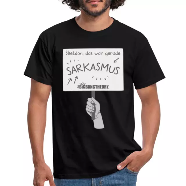 The Big Bang Theory Sarkasmus Männer T-Shirt