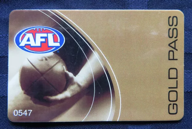 AFL Membership Ticket:  AFL GOLD PASS