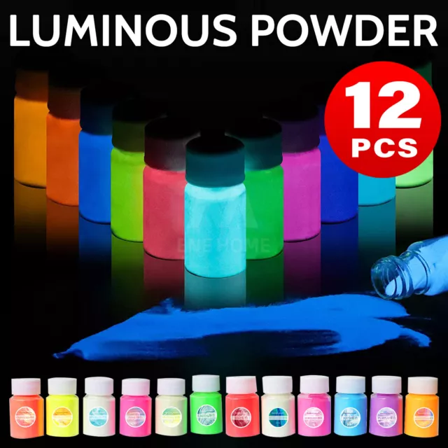 RESIN PIGMENT TRANSPARENT Glow In The Dark Resin Pigment For UV Resin Color  AGS $25.18 - PicClick AU