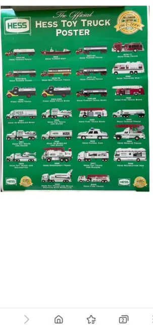 Hess Truck poster 2000