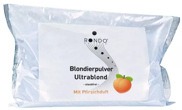 Rondo Blondierpulver Ultrablond 500g Beutel mit Pfirsich-Duft