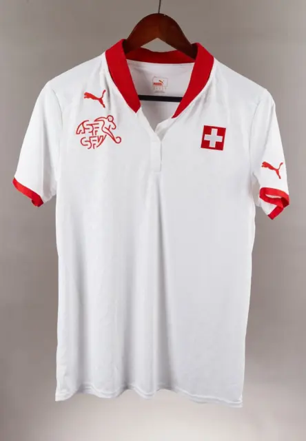 Switzerland National Team Away 2012/14 Football Shirt Jersey Puma Size Xl