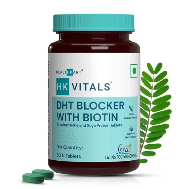 HealthKart HK Vitals DHT Blocker con biotina stimola la crescita dei...