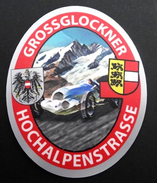 De silvretta hochalpenstrasse in de oostenrijkse alpen