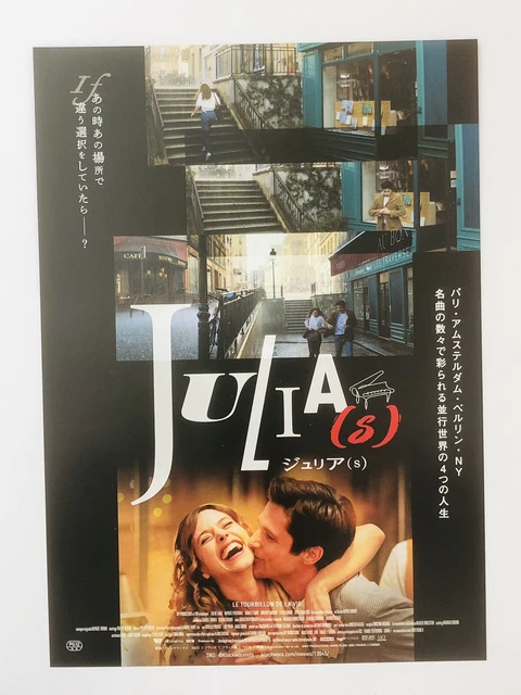 Julia(s) Lou de Laage Raphael Personnaz Movie Flyer JAPAN Mini Poster CHIRASHI