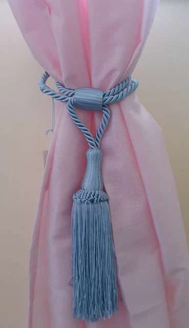 Curtain Tie Back Tassel Rayon Traditional Retro Decor CottageCore 19cm
