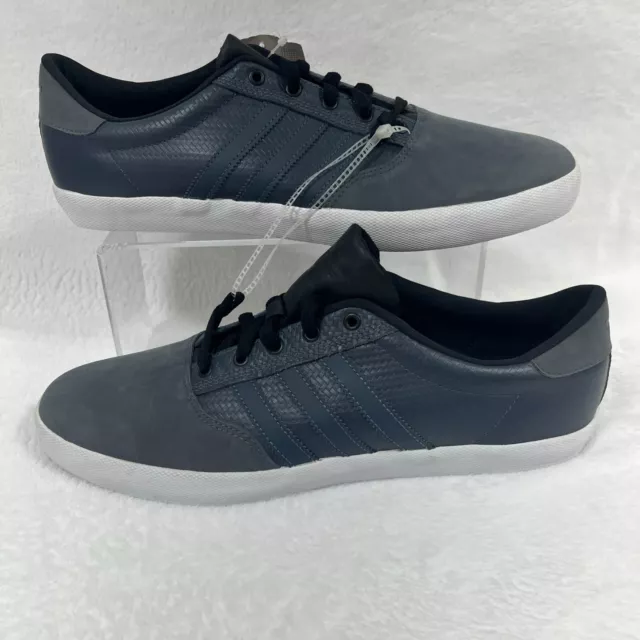 Adidas Sneakers Men's 13 Blue Adi M.C. Low Top Flat Lace Up Athletic Q32930