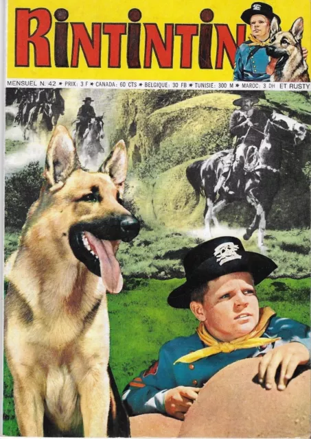 Rintintin et Rusty, BD souple mensuelle numéro 42, 1973