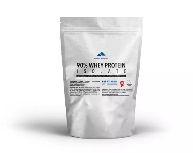 Whey Protein Isolate Poudre 90% Wpi Arôme Naturel