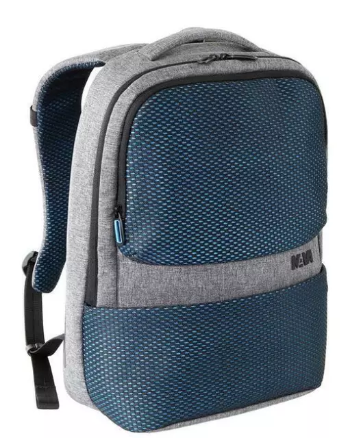 Sac à Dos NAVA Traffic Porte Ordinateur 15,6 Pouces, Poche P Gris Artic Bleu ND