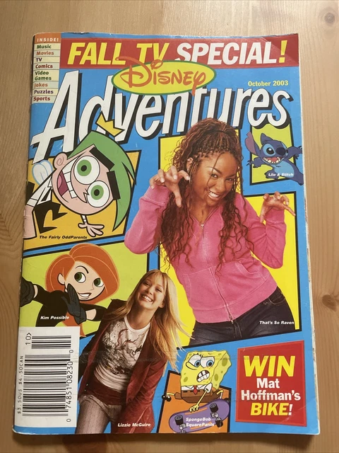 Disney Adventures Magazine October 2003 Issue