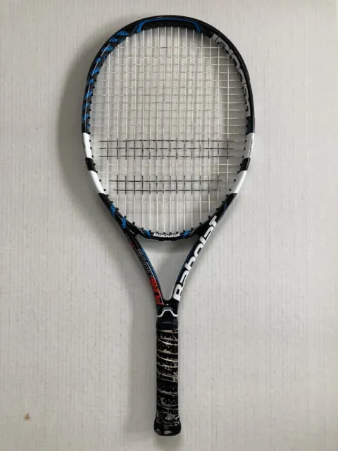 Babolat Pure Drive Jr 25 Tennis Racquet Racket 3 7/8 16 X 19 Strung Andy Roddick