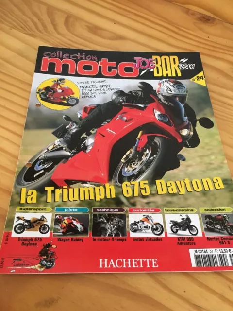 Joe Bar Team fasicule n° 24 collection moto Hachette revue magazine brochure