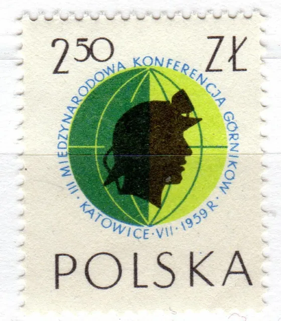 Polen 1959 Fischer 963 postfrisch ** MNH