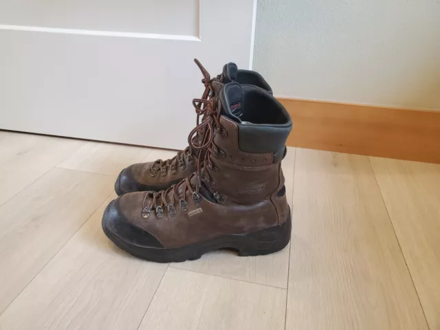 Kenetrek Lineman Extreme ST 410-LNI Safety Toe Boots Men US 11.5 M Made-In Italy