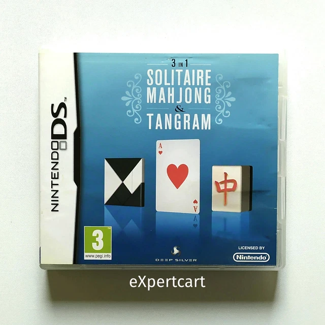 Nintendo DS - 3 in 1 : Solitaire, Mahjong & Tangram (2010) | EUR / PAL