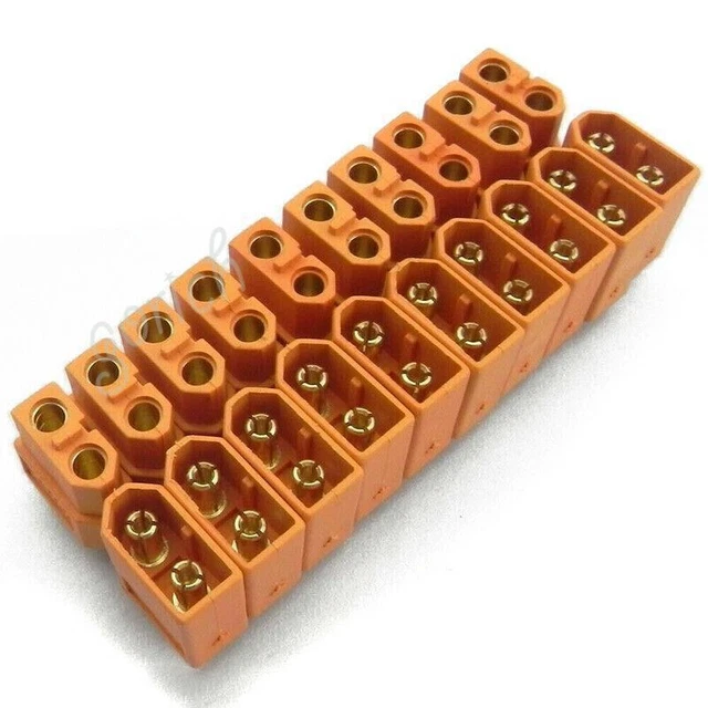 Boladge 10 Paires Connecteur de Balle de Fiche Banane Mâle Femelle 5.5mm Plaqué Or pour Batterie Moteur Lipo ESC Boladge 10 Paires Connecteur de Balle de Fiche Banane Mâle Femelle 5.5mm Plaqué Or pour Batterie Moteur Lipo ESC
