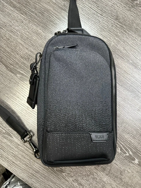 Tumi Harrison Gregory Sling - Grey and Black Ombre
