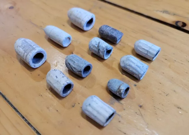 Assorted Vintage Lead Bullets from Various Periods