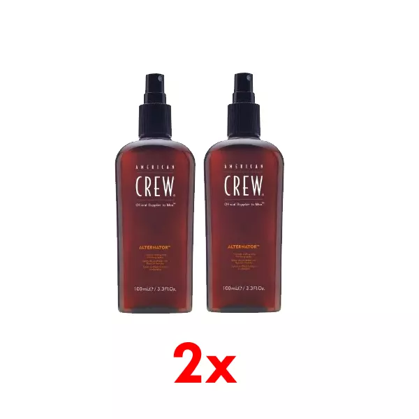 2er Pack AMERICAN CREW – Classic Alternator Finishing Spray, 100 ml