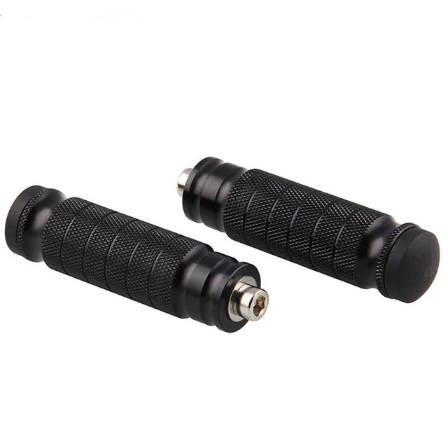 Pédale de siège arrière Repos Pegs Pédale droite Pieds d'essieu Pédales de moto