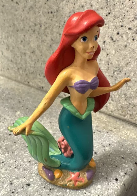 Disney Store London Princess Ariel Little Mermaid PVC Figure Cake Topper Toy